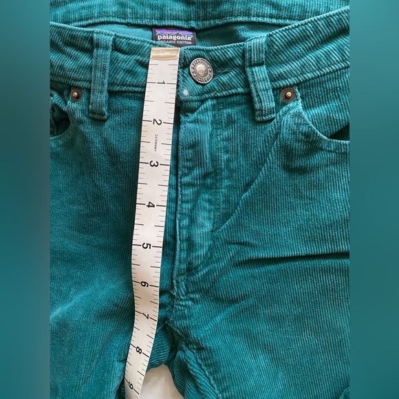 Patagonia Organic Cotton Corduroy Pants in Crater Blue Women's Size 28 - Picture 16 of 16